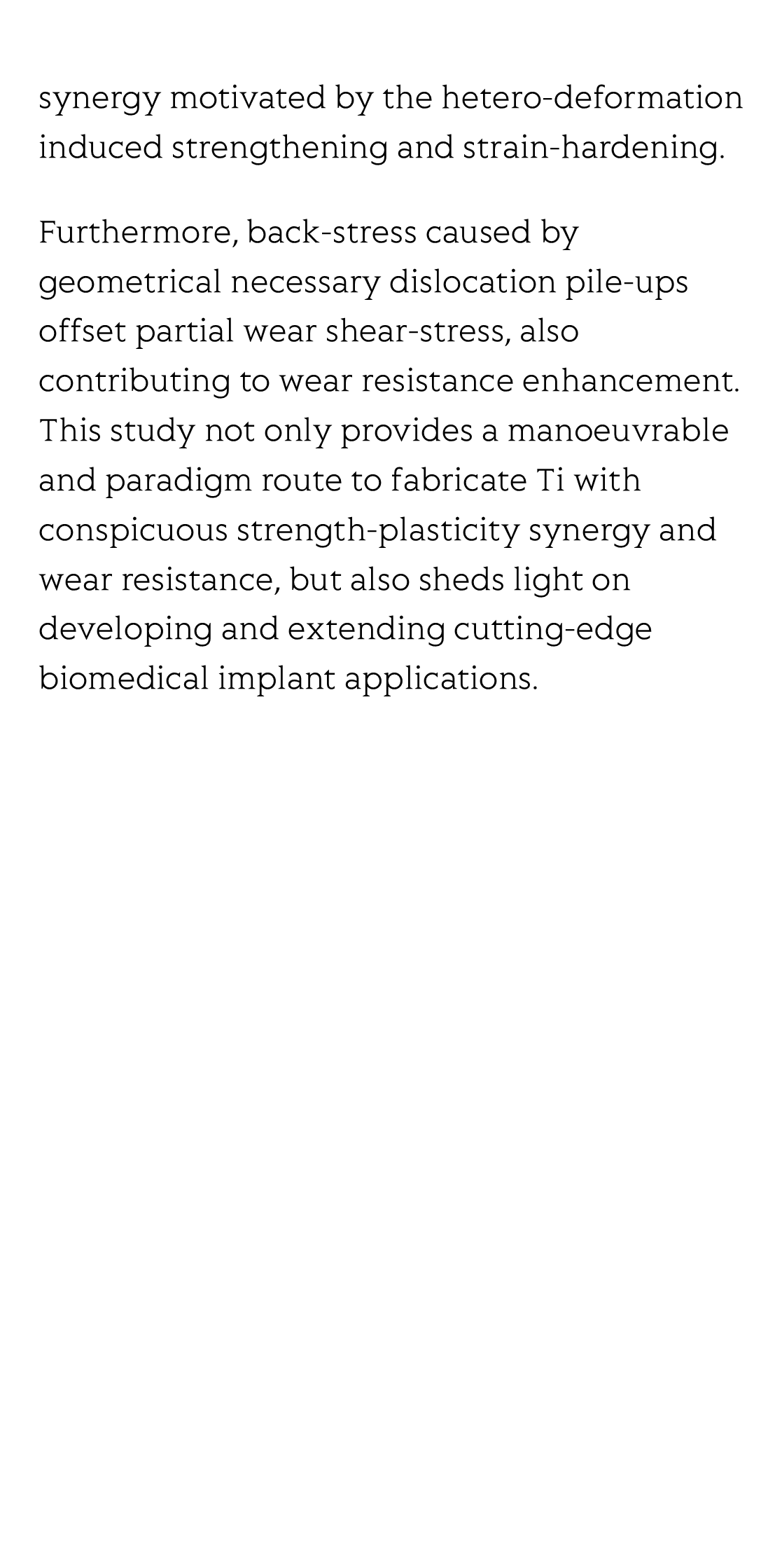 Harmonic heterostructured pure Ti fabricated by laser powder bed fusion for excellent wear resistance via strength-plasticity synergy_3