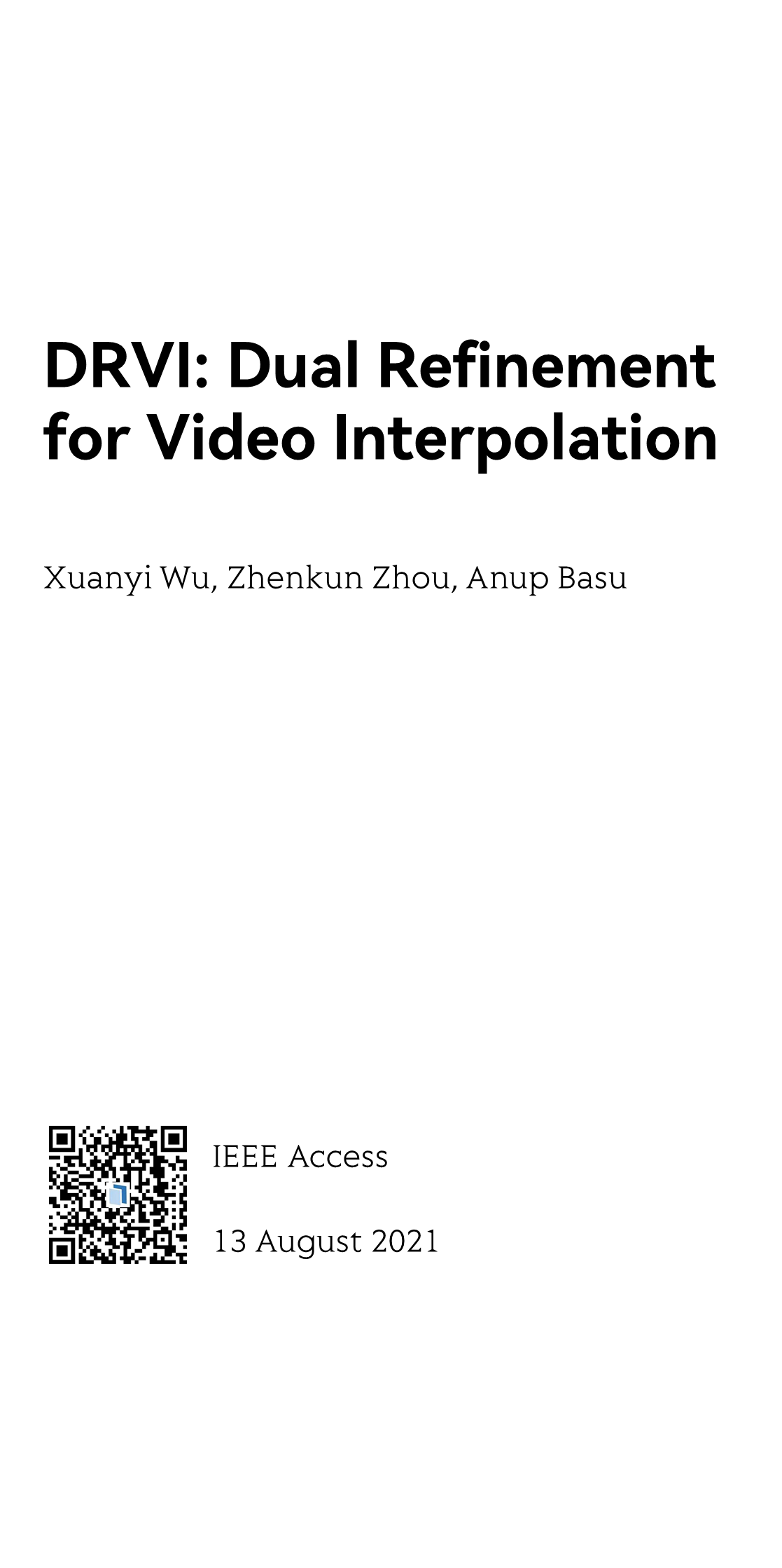 DRVI: Dual Refinement for Video Interpolation_1