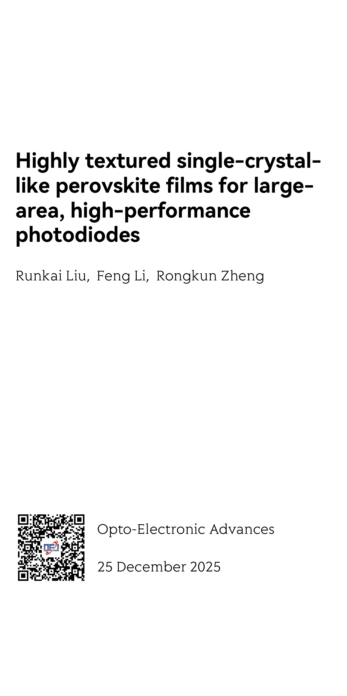 Highly textured single-crystal-like perovskite films for large-area, high-performance photodiodes_1
