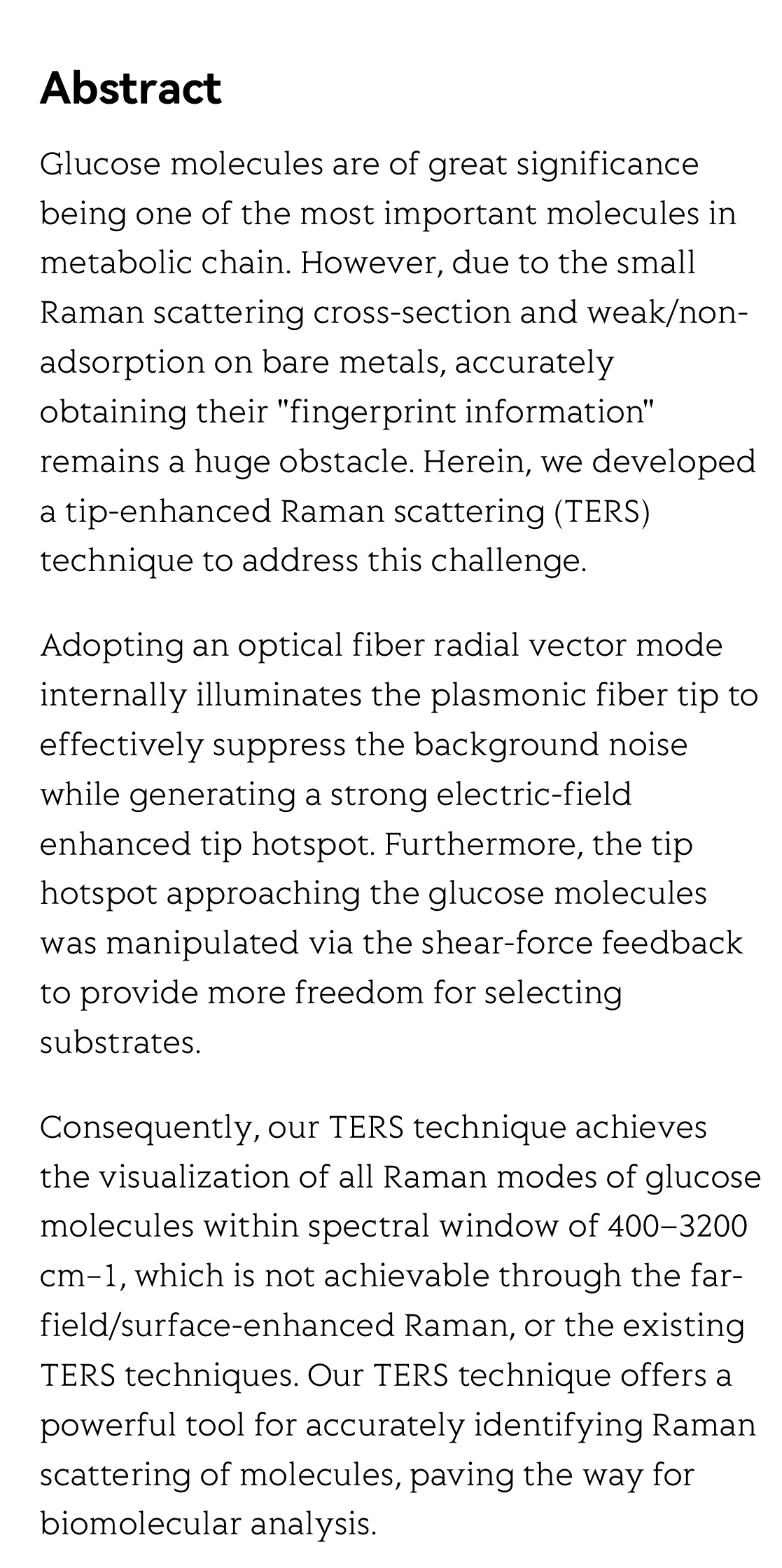 Tip-enhanced Raman scattering of glucose molecules_2