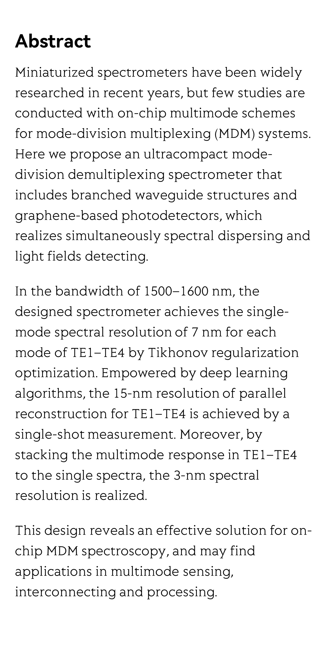 Towards integrated mode-division demultiplexing spectrometer by deep learning_2