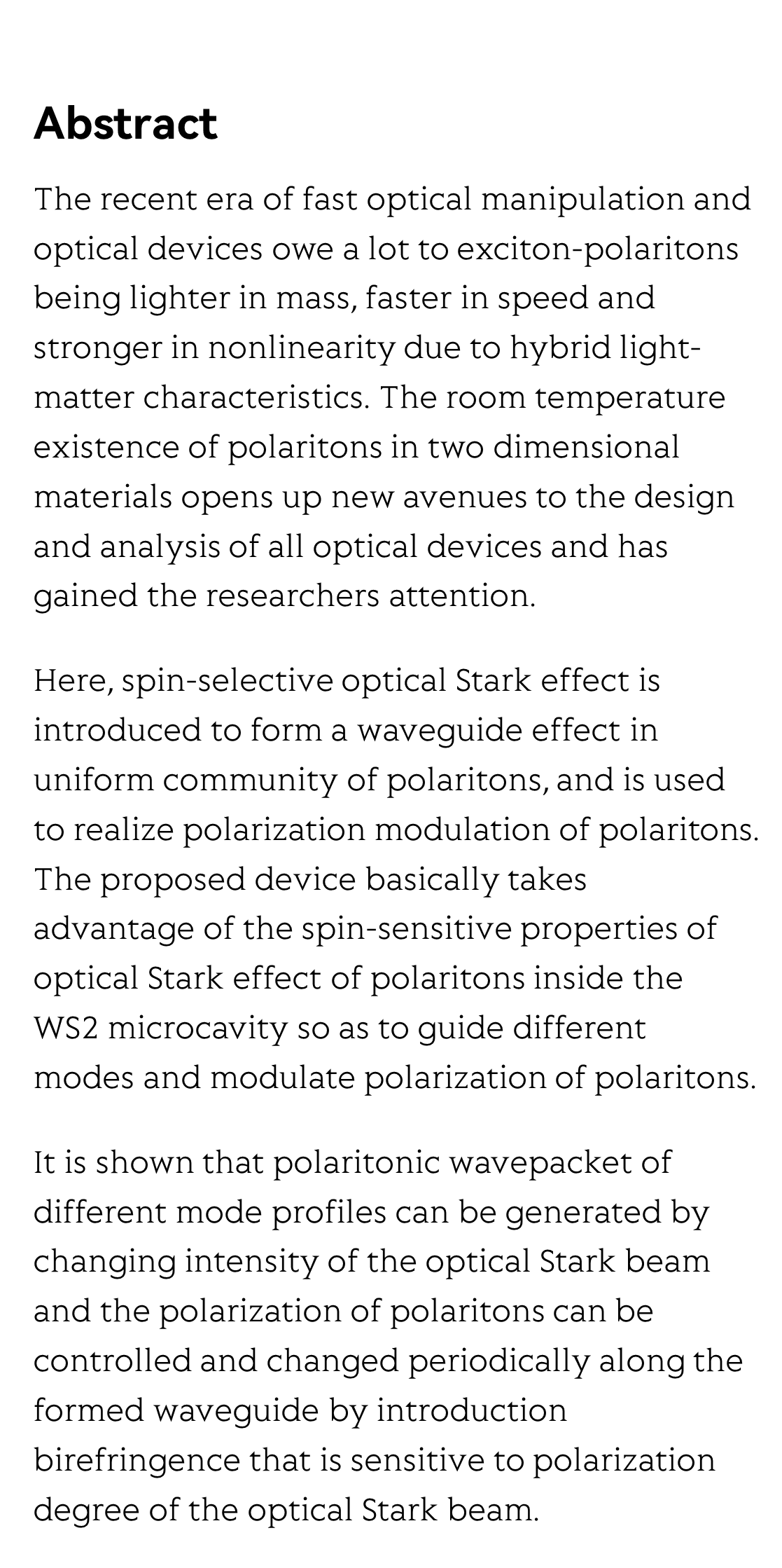 Exciton-polariton based WS2 polarization modulator controlled by optical Stark beam_2