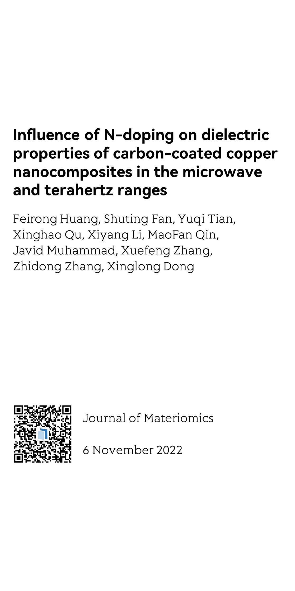 Influence of N-doping on dielectric properties of carbon-coated copper nanocomposites in the microwave and terahertz ranges_1