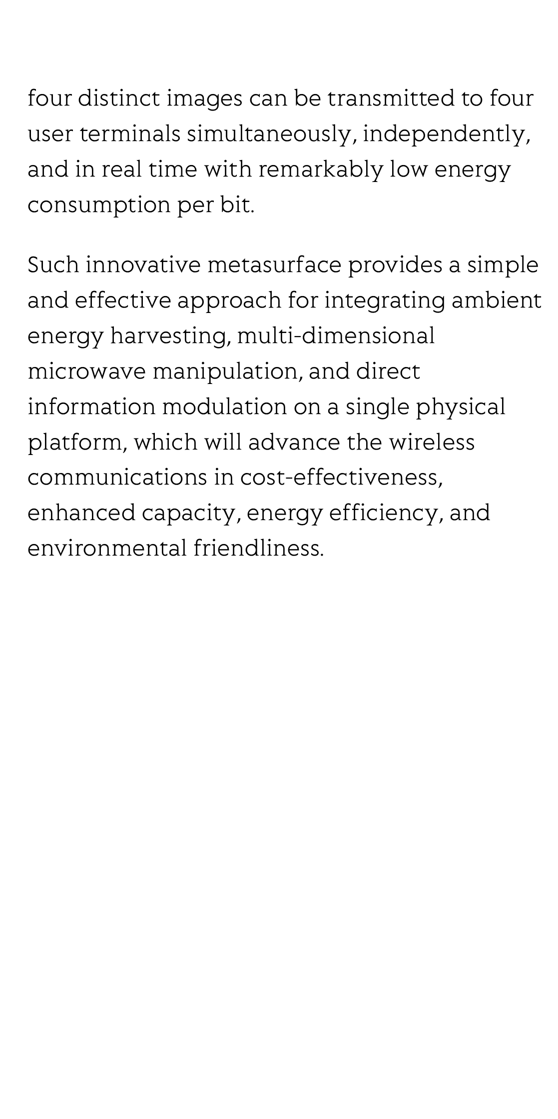 Ambient-energy-driven space-time-coding metasurface for space-frequency-division multiplexing wireless communications_3