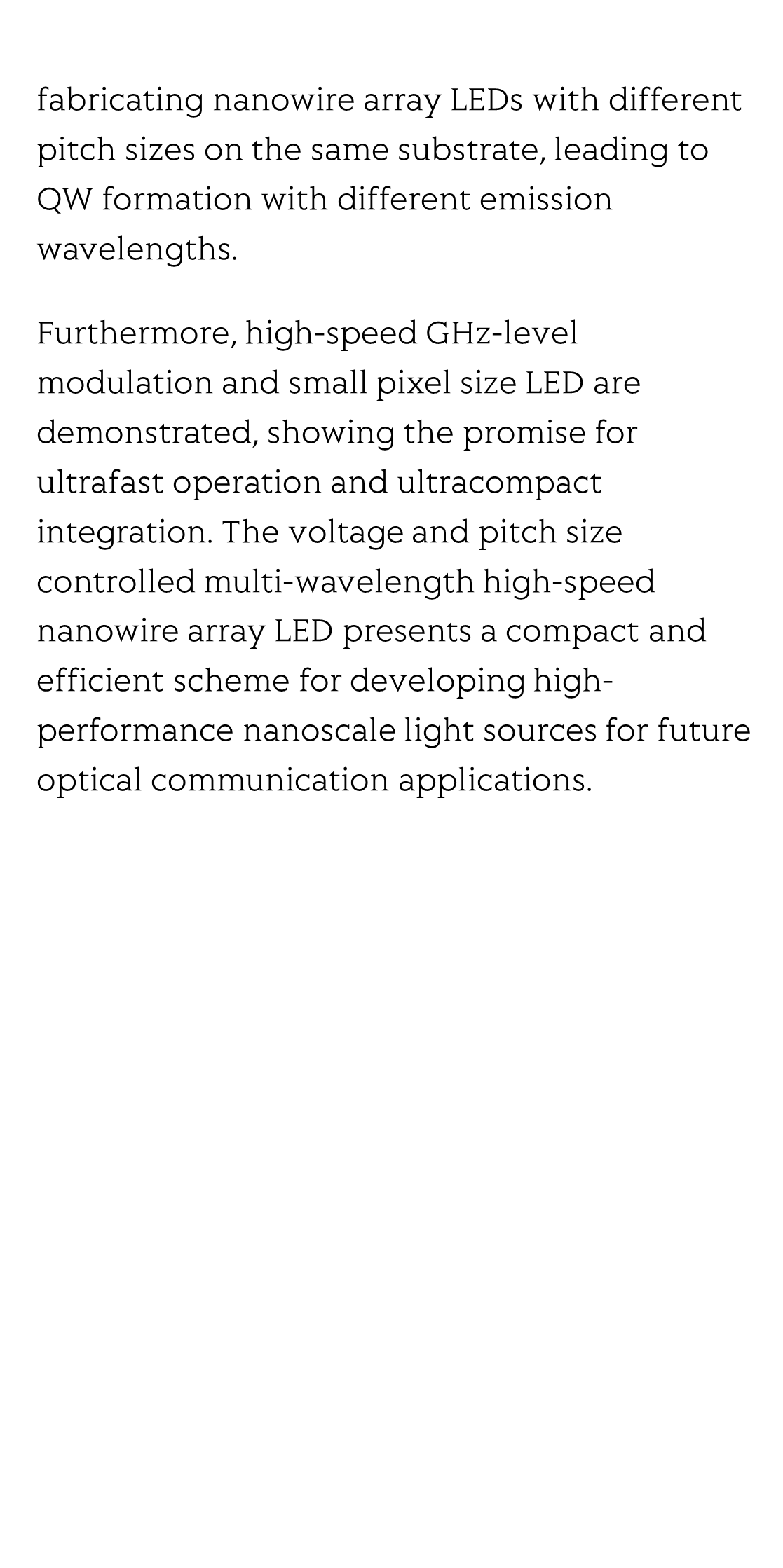 High-speed multiwavelength InGaAs/InP quantum well nanowire array micro-LEDs for next generation optical communications_3