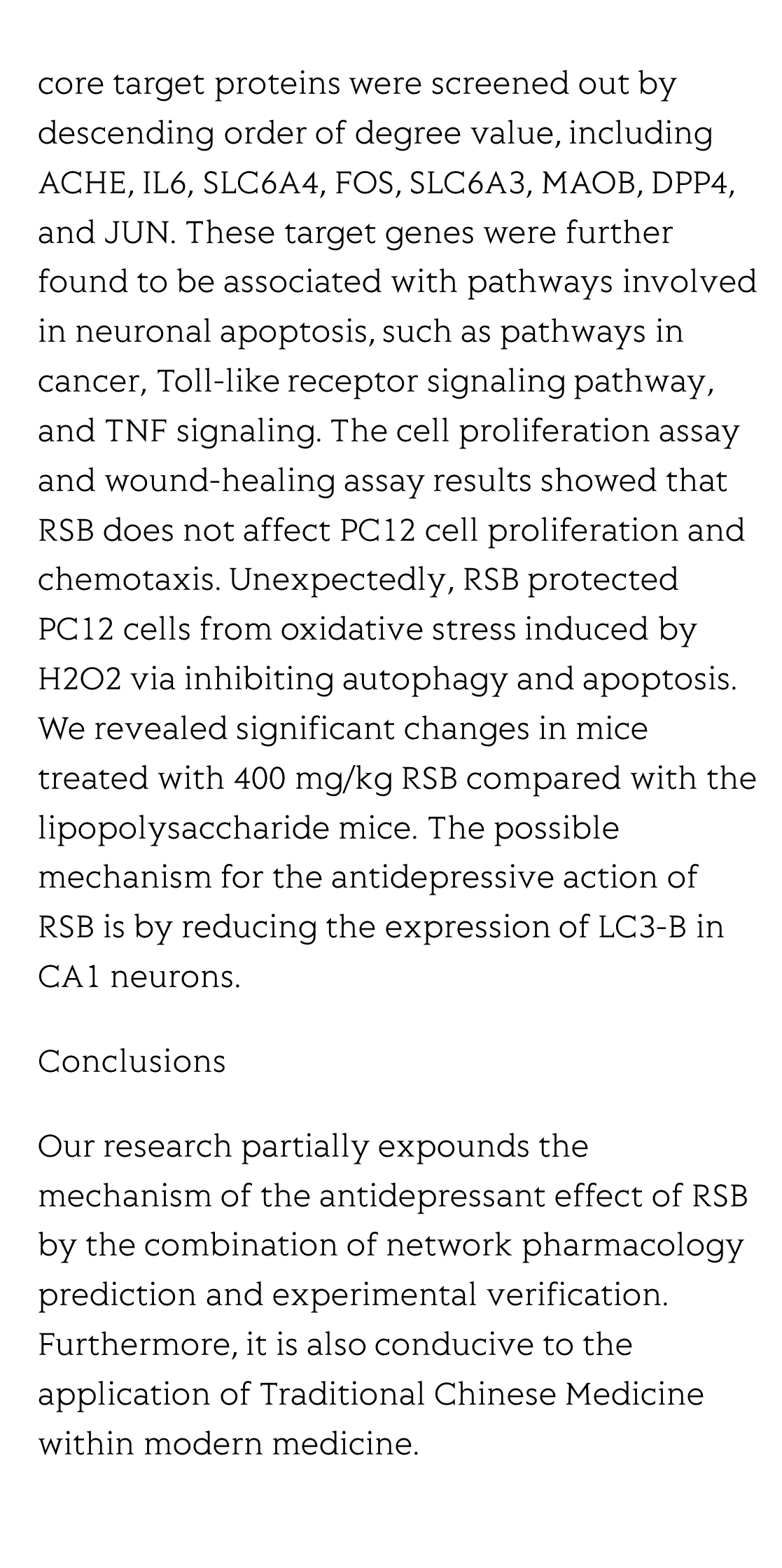 Target prediction and activity verification for the antidepressant action of Huangqin (Radix Scutellariae Baicalensis)_3