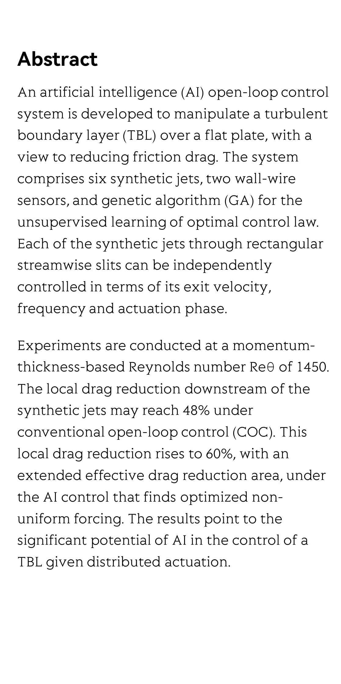 Genetic-algorithm-based artificial intelligence control of a turbulent boundary layer_2