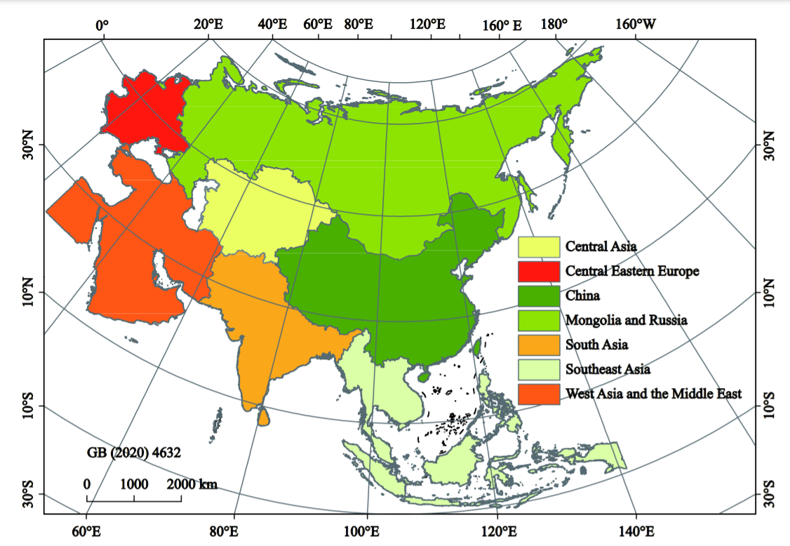 Climate Suitability Assessment of Human Settlements for Regions along the Belt and Road_4