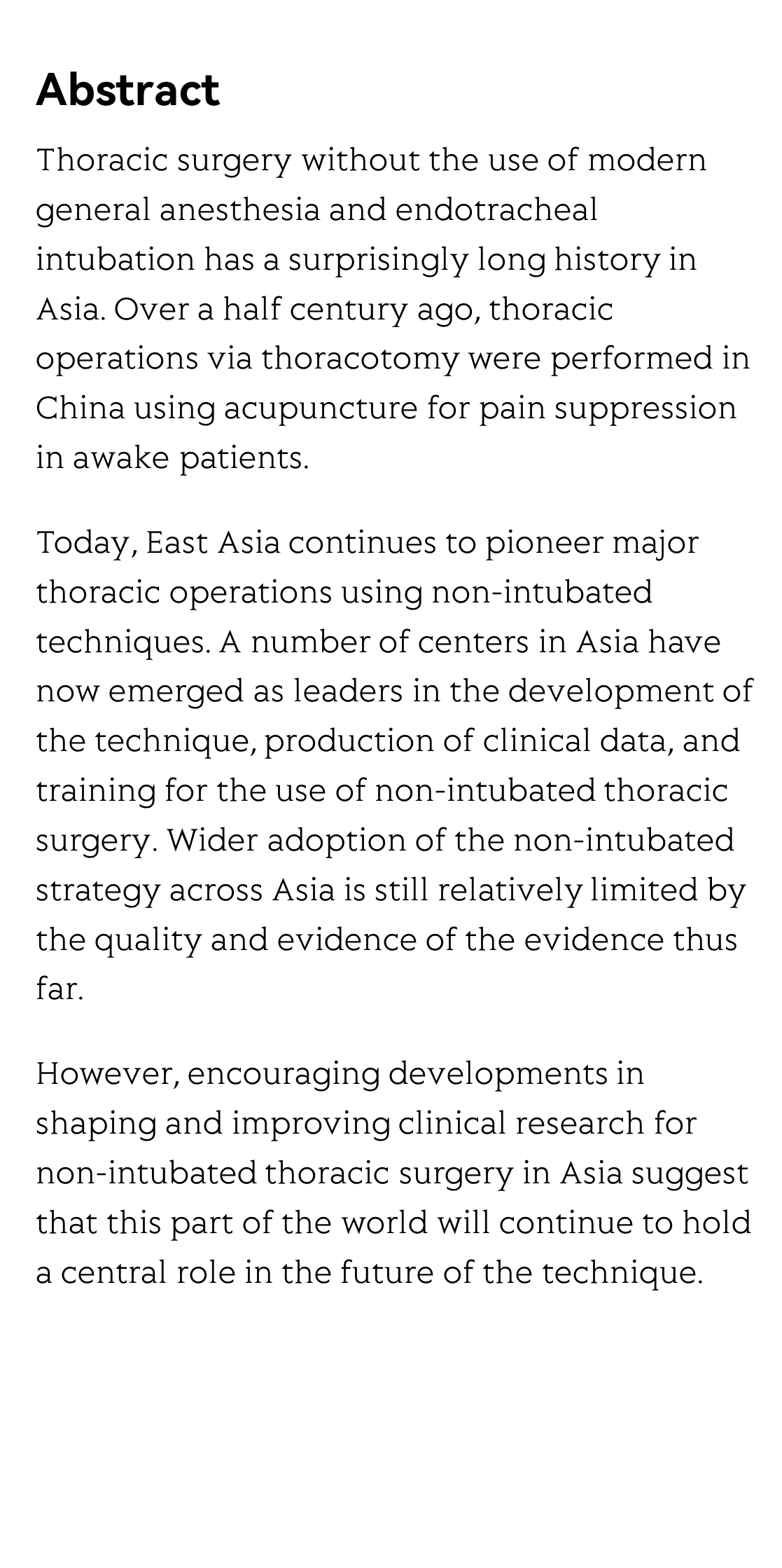 Non-intubated thoracic surgery: an Asian perspective_2