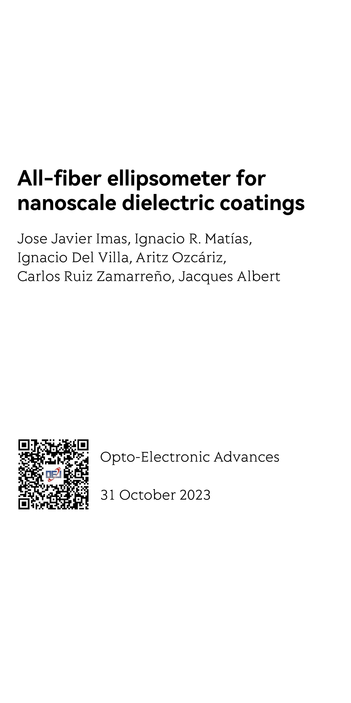 All-fiber ellipsometer for nanoscale dielectric coatings_1
