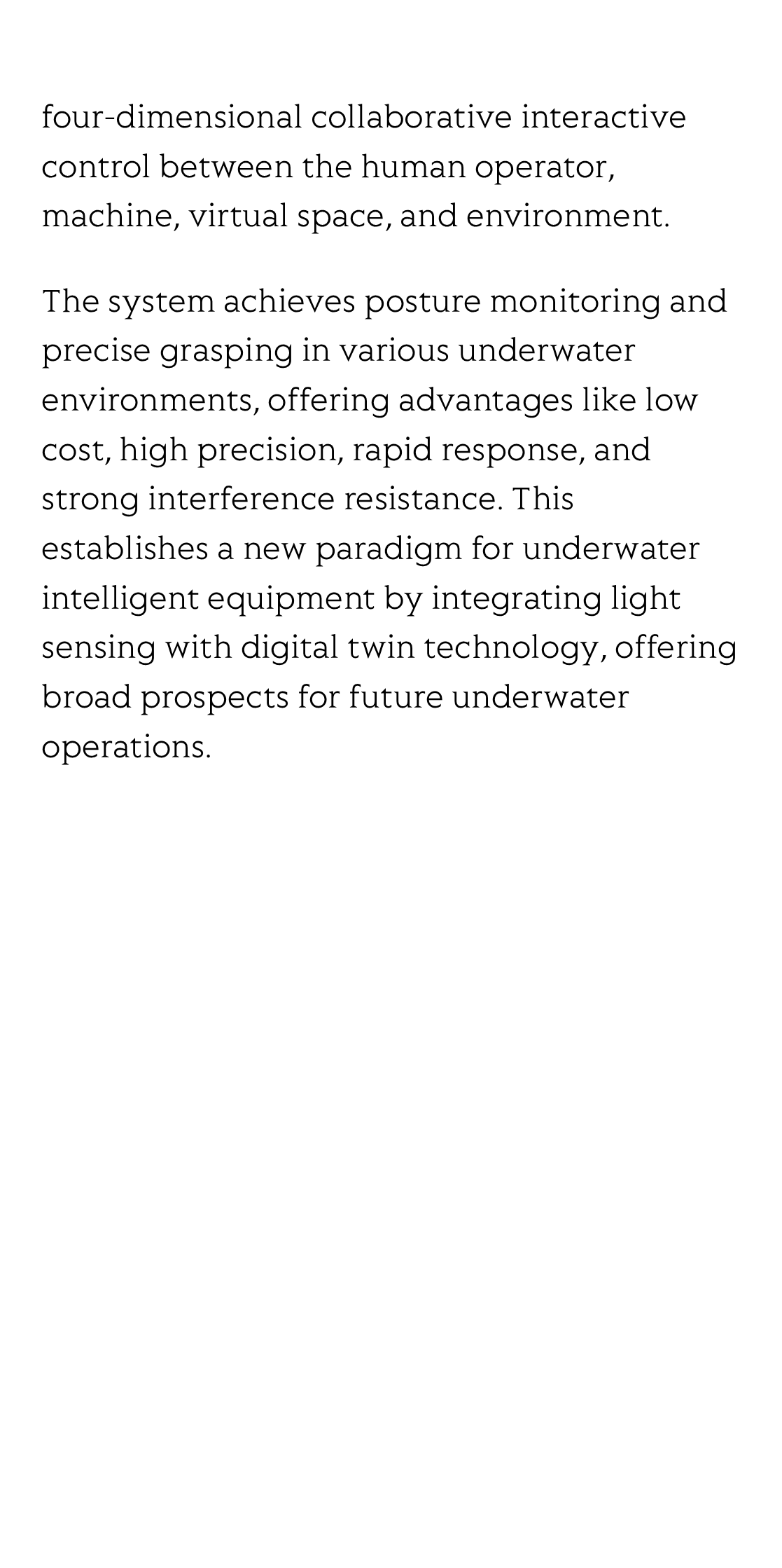 Light-perception-based interactive control of an underwater digital twin hand_3