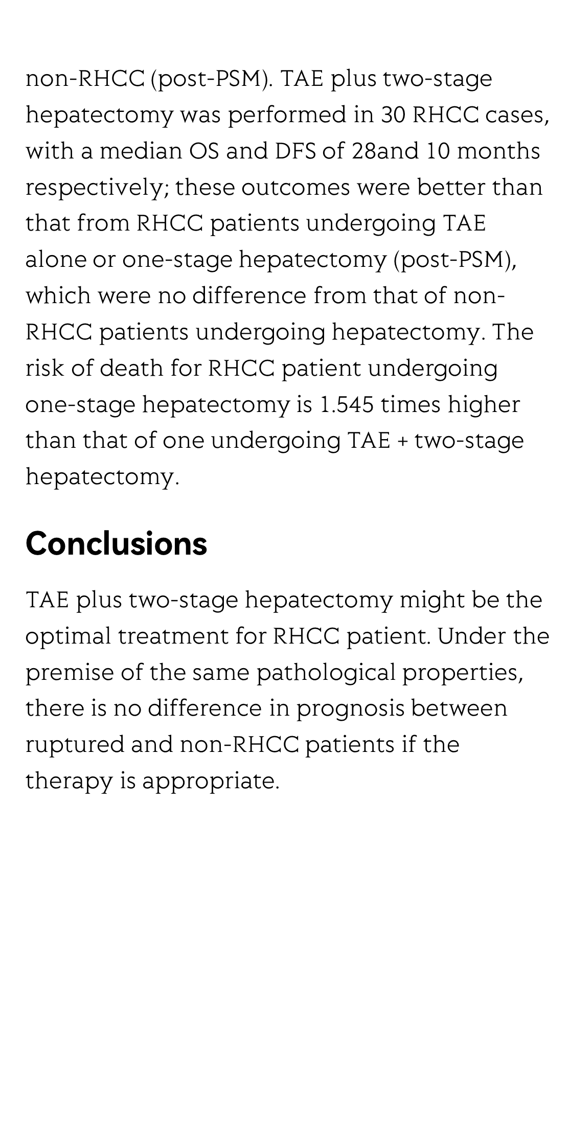Propensity score matching study of 325 patients with spontaneous rupture of hepatocellular carcinoma_3