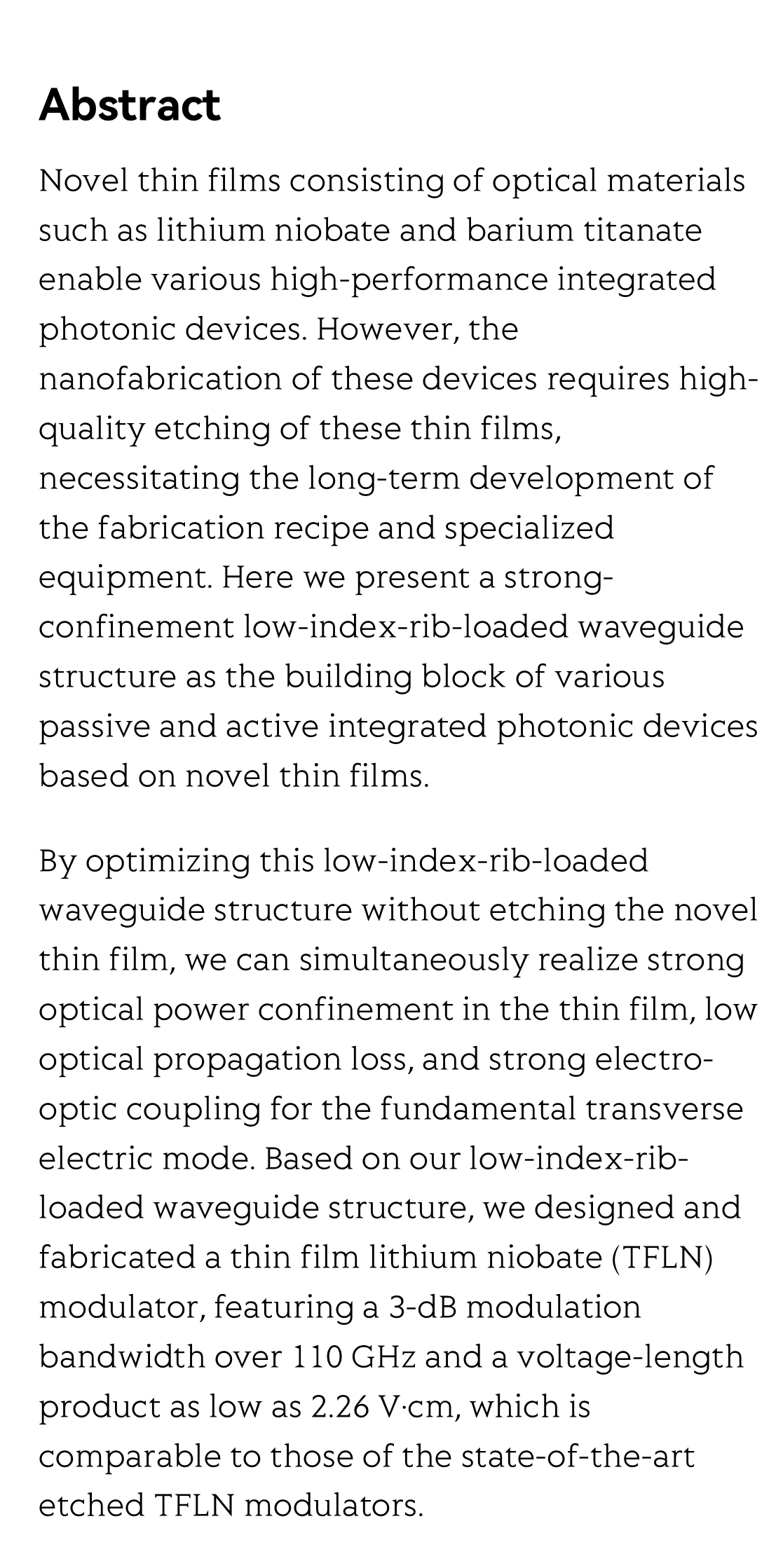 Strong-confinement low-index-rib-loaded waveguide structure for etchless thin-film integrated photonics_2