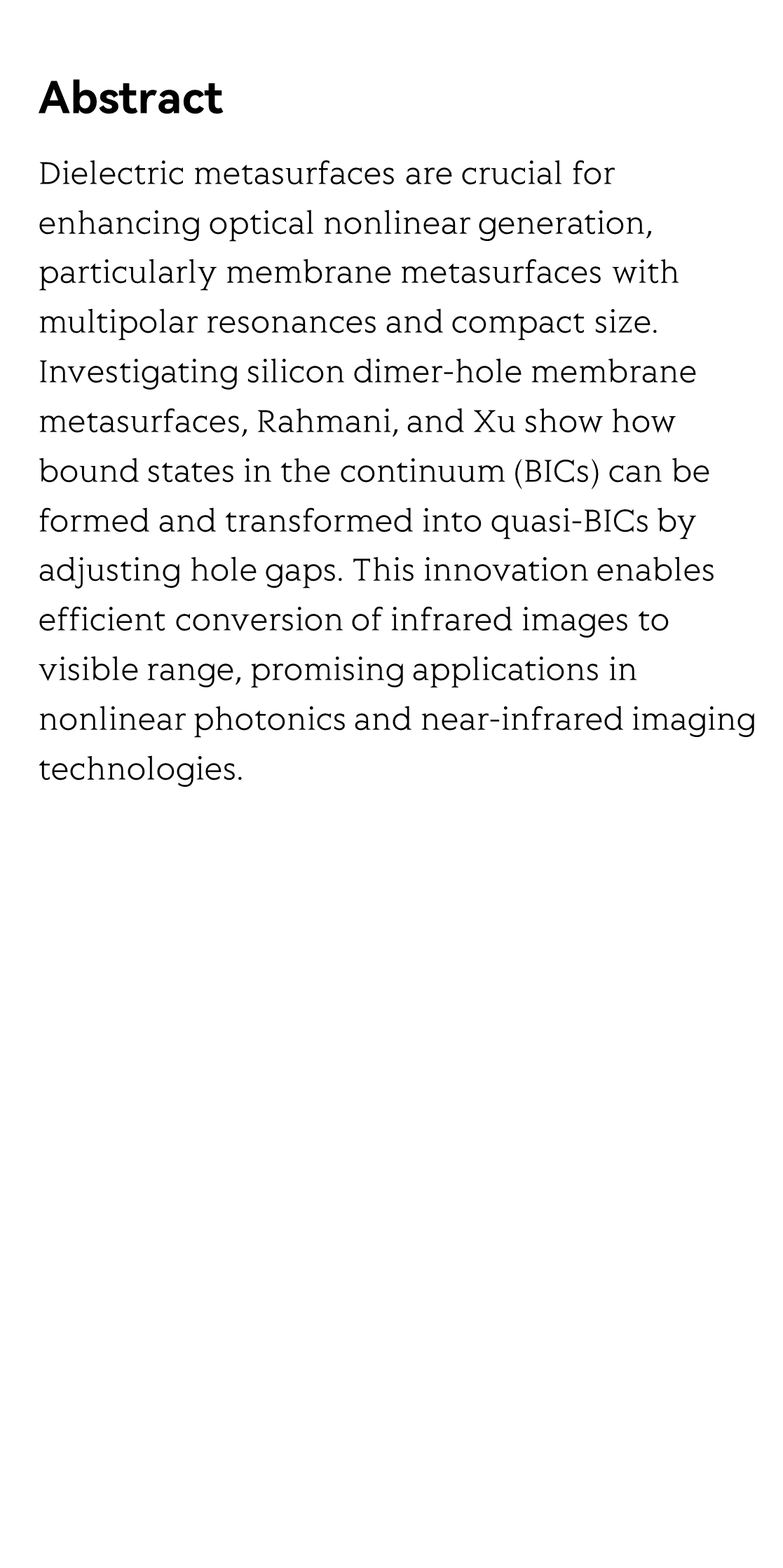 Advancing nonlinear nanophotonics: harnessing membrane metasurfaces for third-harmonic generation and imaging_2