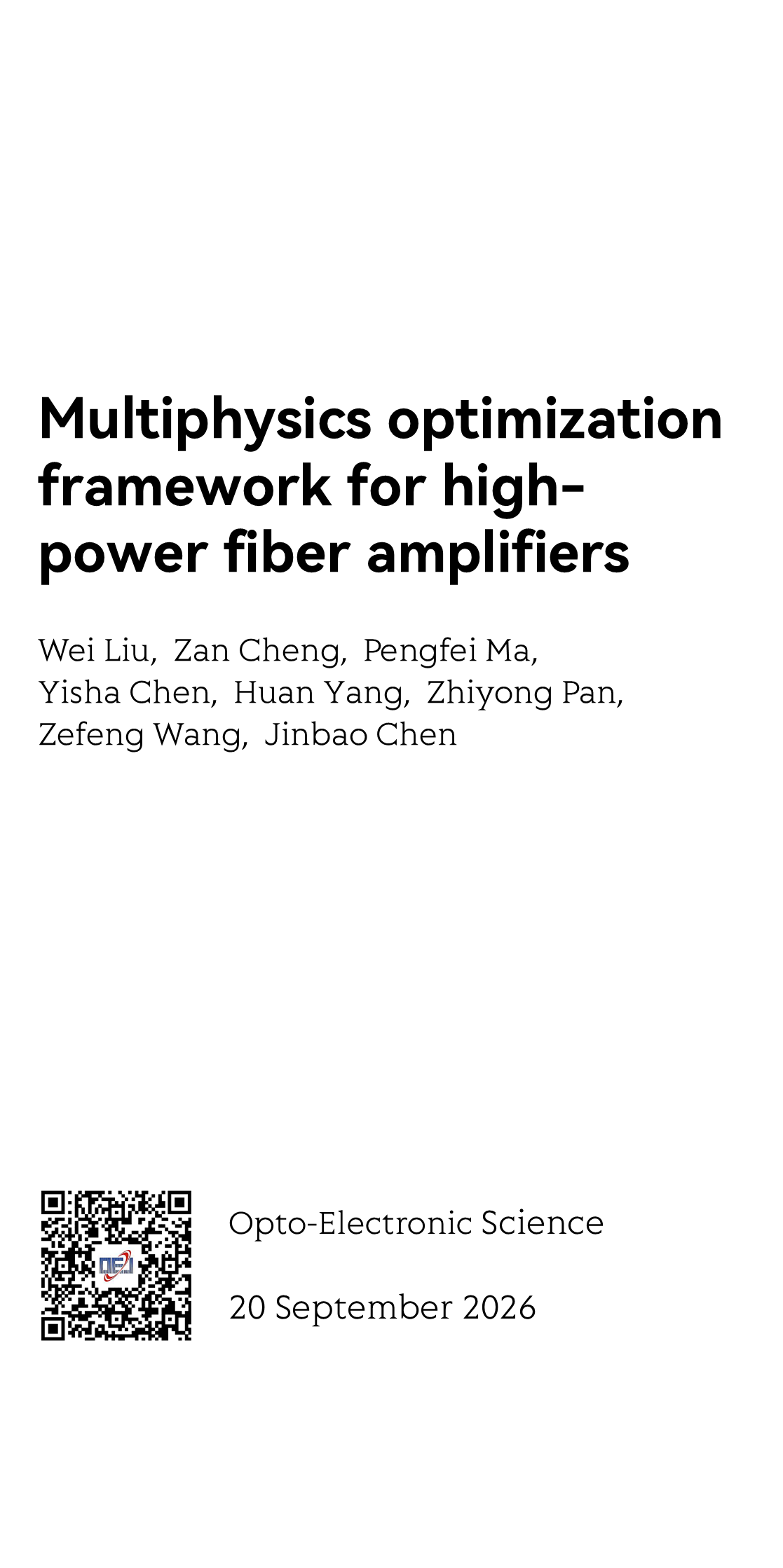 Multiphysics optimization framework for high-power fiber amplifiers_1