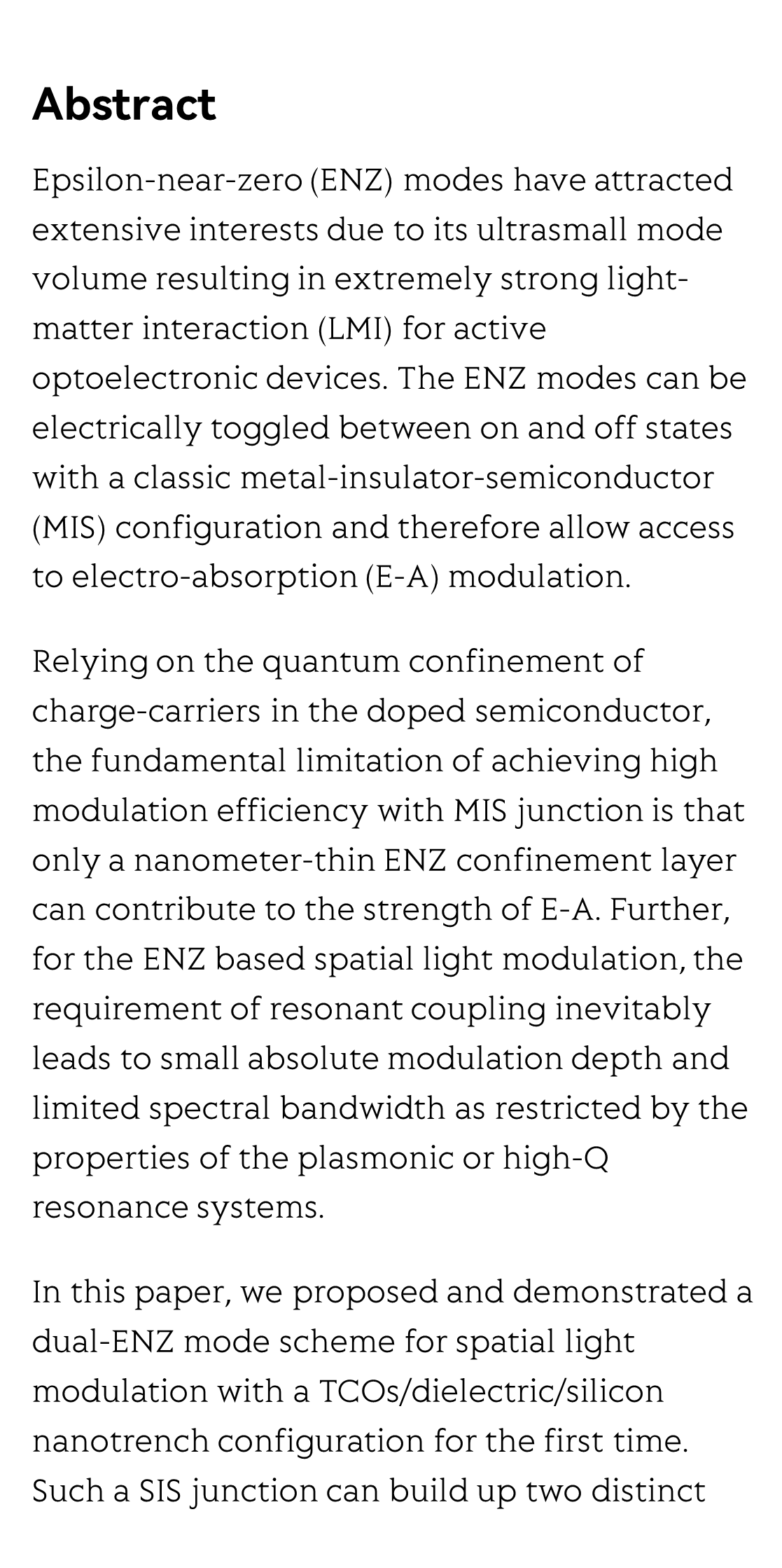 Broad-band spatial light modulation with dual epsilon-near-zero modes_2