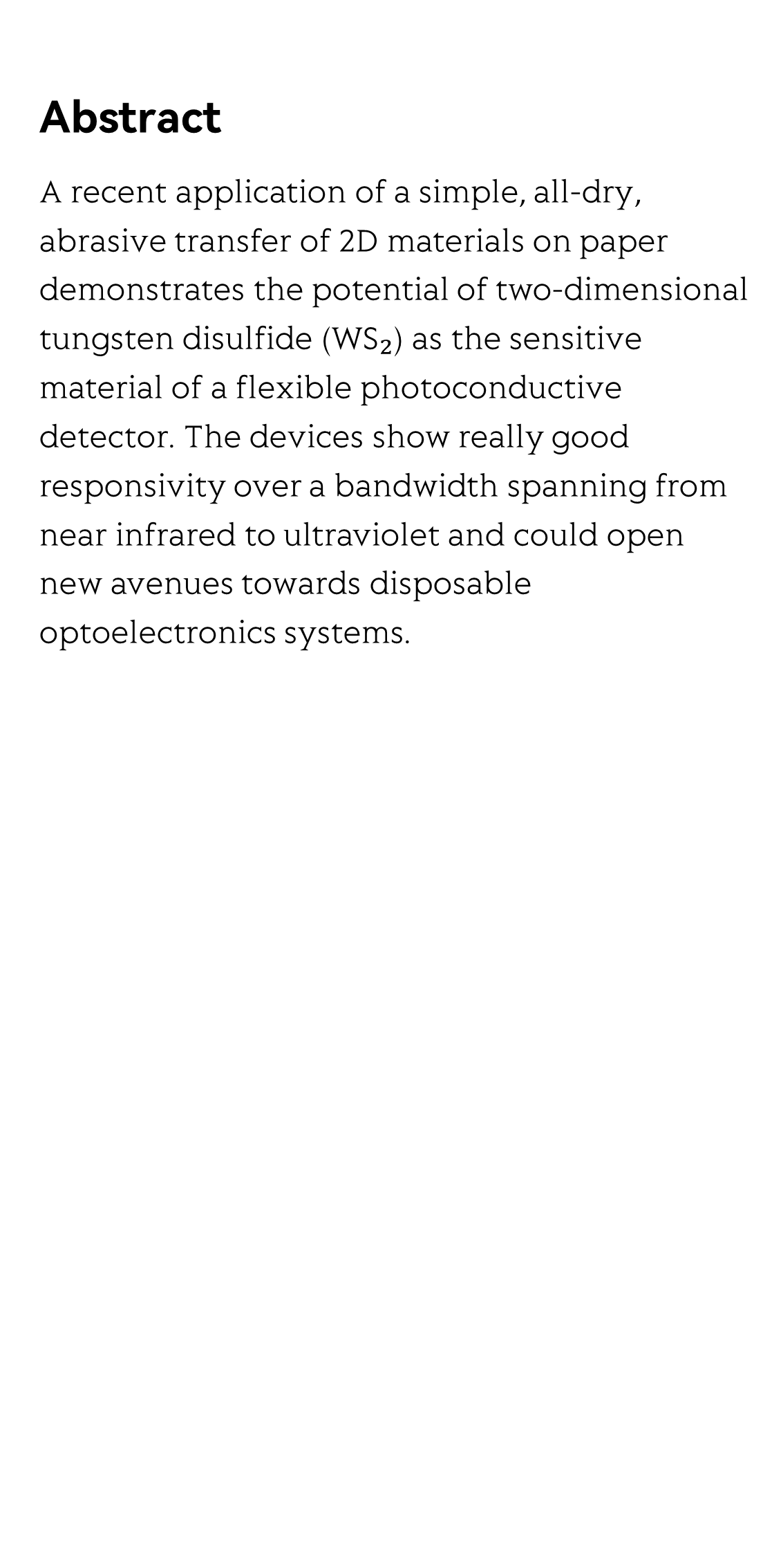 Paper-based WS₂ photodetectors fabricated by all-dry techniques_2