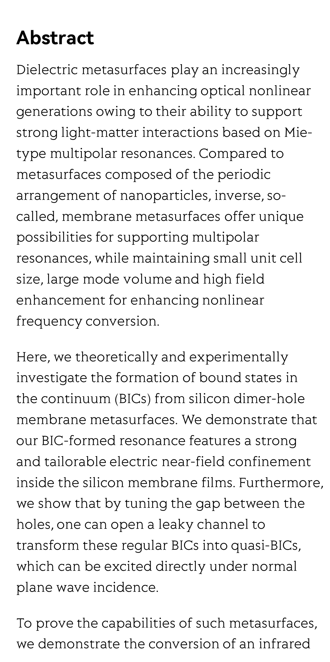 Third-harmonic generation and imaging with resonant Si membrane metasurface_2