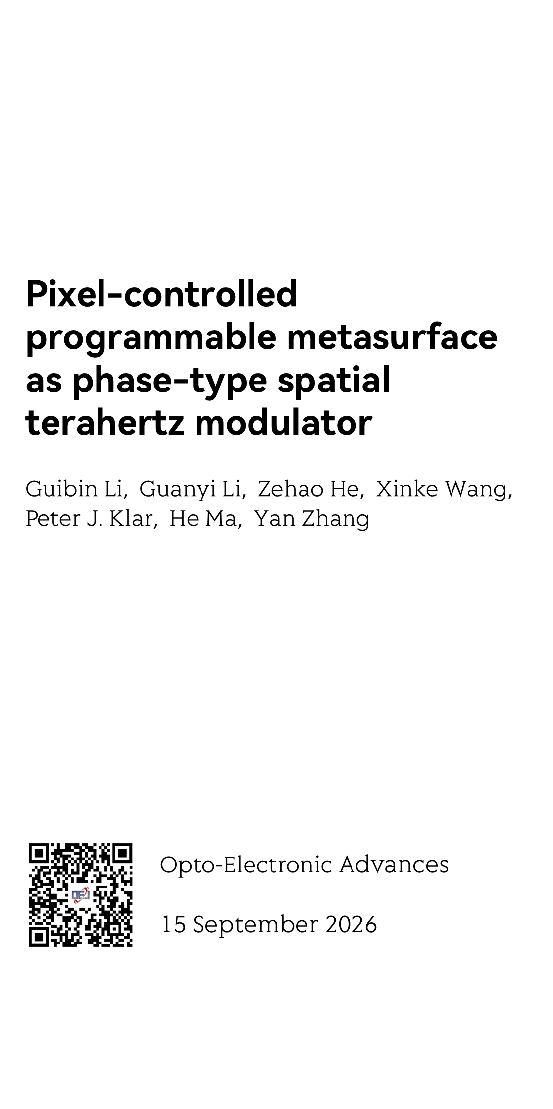 Pixel-controlled programmable metasurface as phase-type spatial terahertz modulator_1