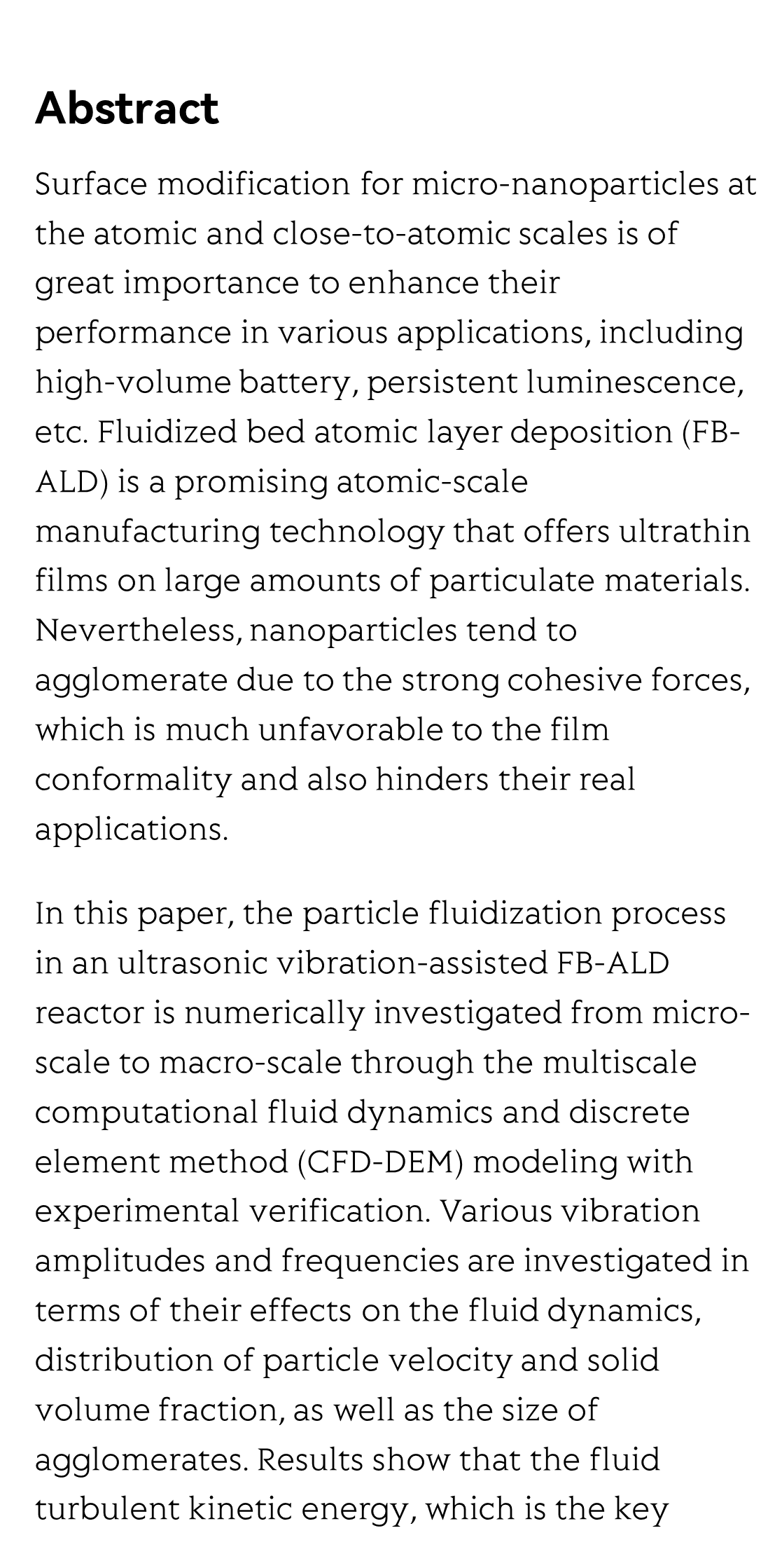 A combined multiscale modeling and experimental study on surface modification of high-volume micro-nanoparticles with atomic accuracy_2