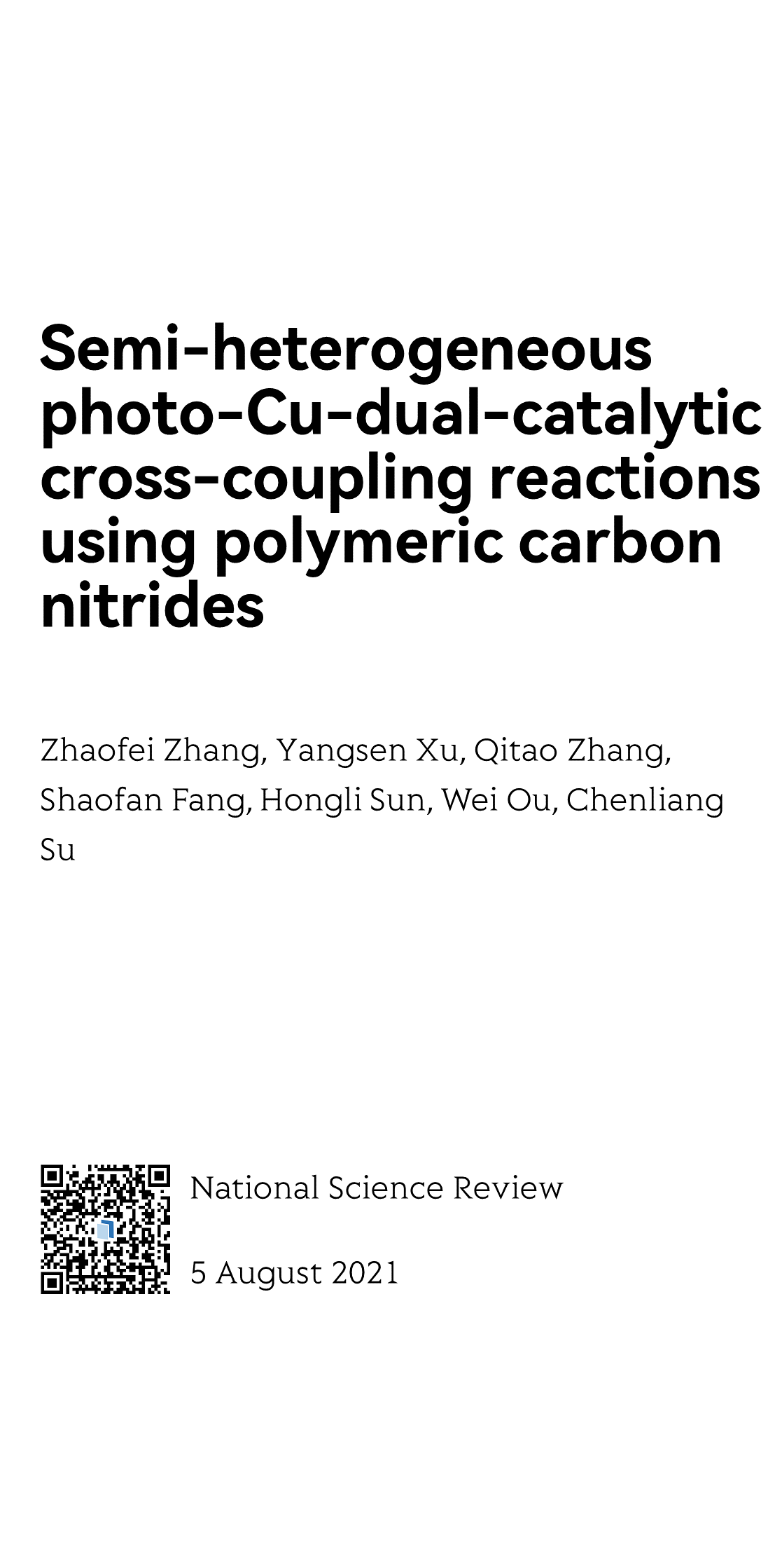 Semi-heterogeneous photo-Cu-dual-catalytic cross-coupling reactions using polymeric carbon nitrides_1