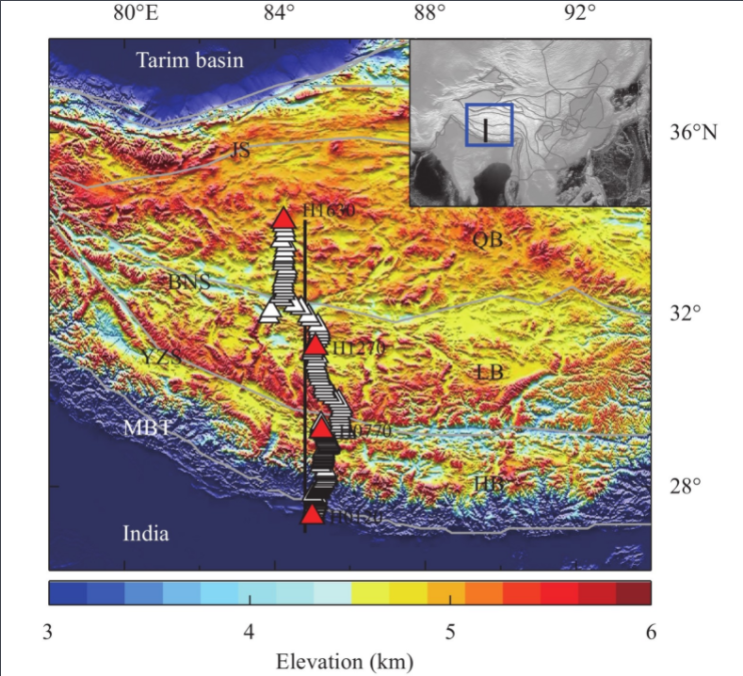 Crustal structure beneath the Hi-CLIMB seismic array in the central-western Tibetan Plateau from the improved H-κ-c method_4