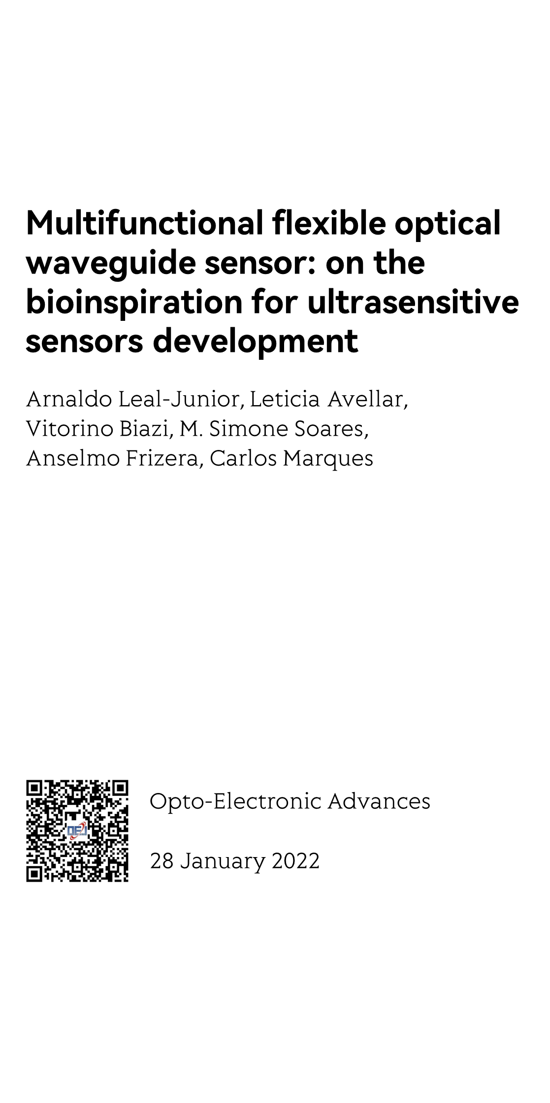 Multifunctional flexible optical waveguide sensor: on the bioinspiration for ultrasensitive sensors development_1